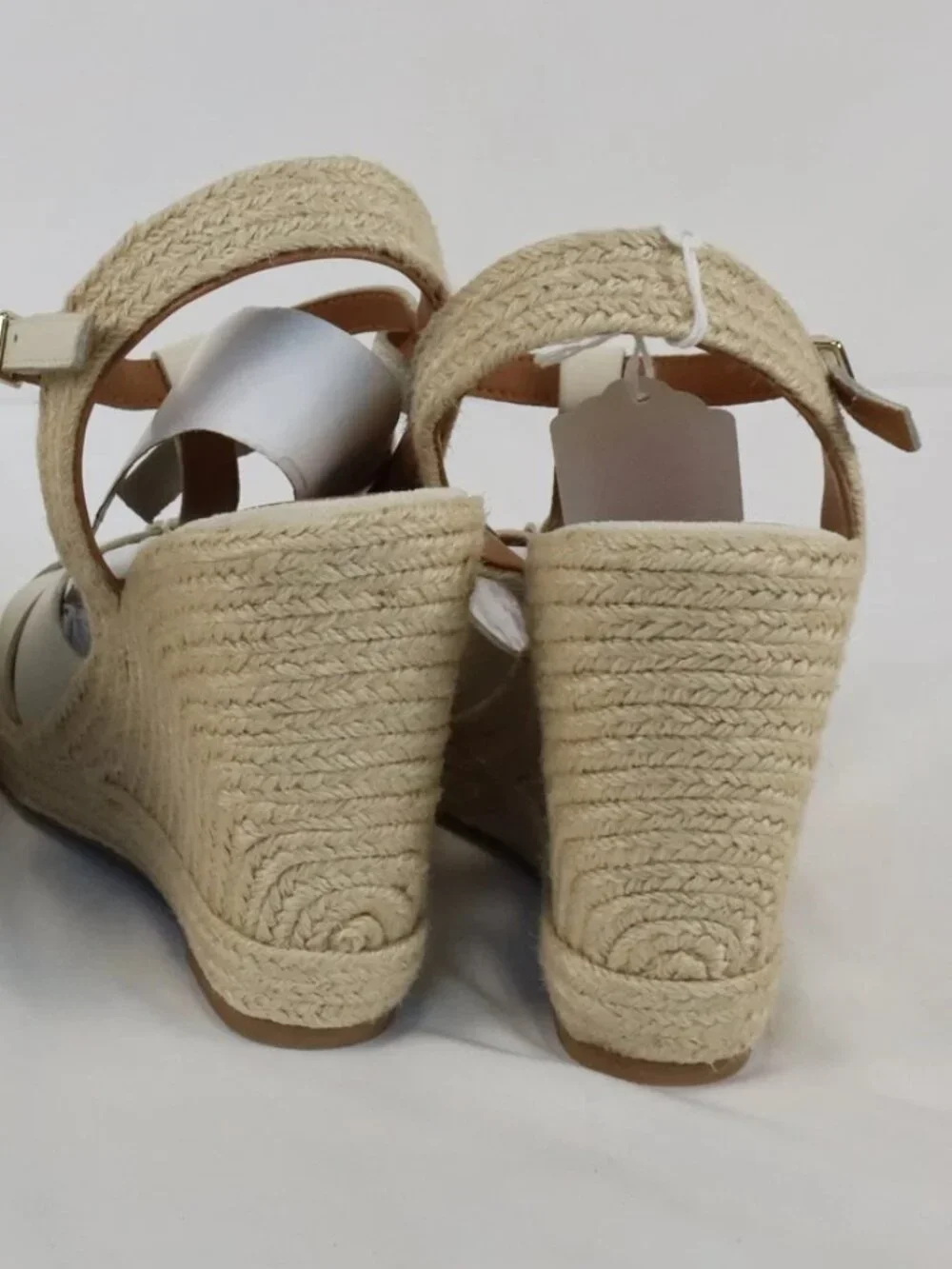 Madden Thelma Jute Platform Ankle Strap Wedge Work Office School Travel Party